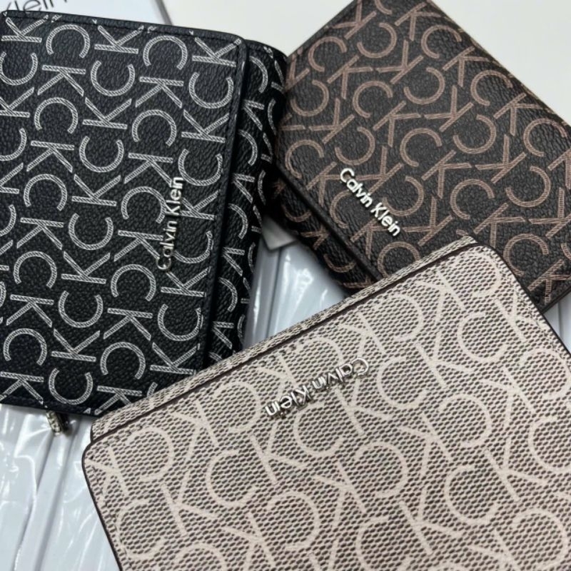 VÍ CALVIN KLEIN LOGO WALLET
