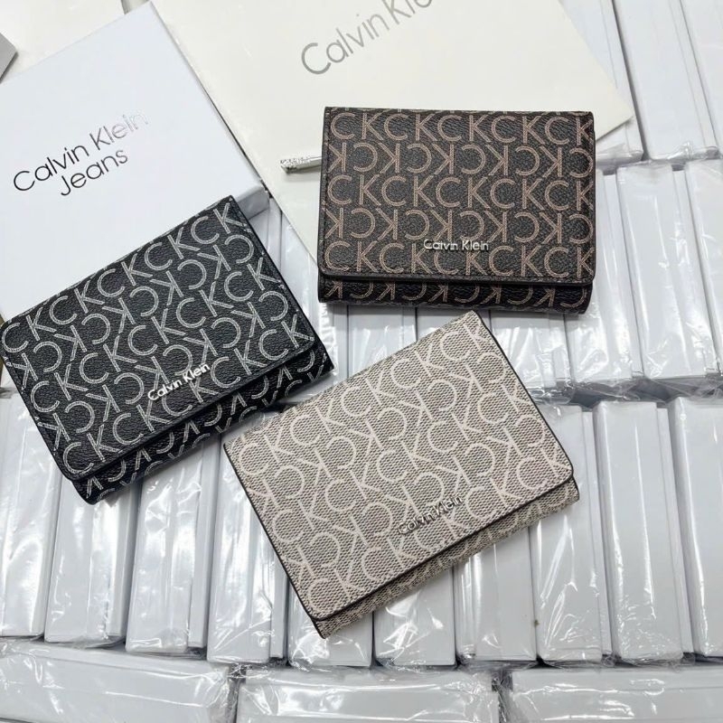 VÍ CALVIN KLEIN LOGO WALLET