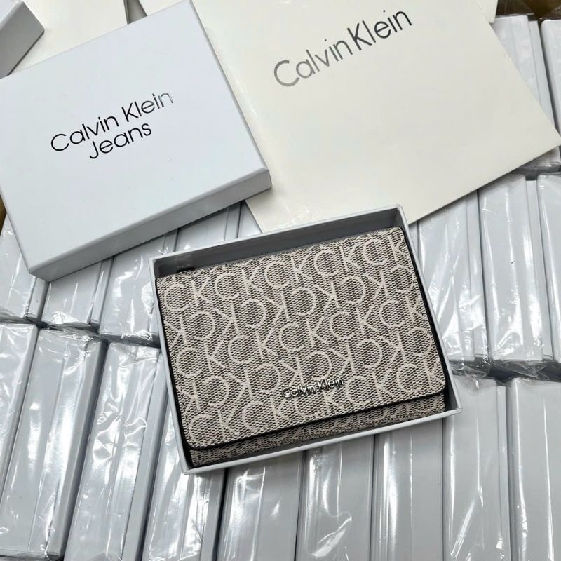 VÍ CALVIN KLEIN LOGO WALLET