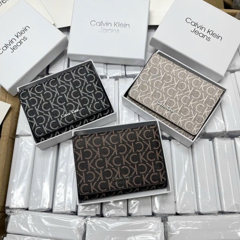 VÍ CALVIN KLEIN LOGO WALLET