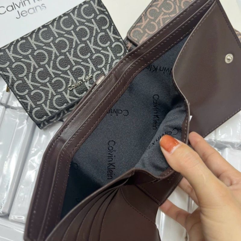 VÍ CALVIN KLEIN LOGO WALLET