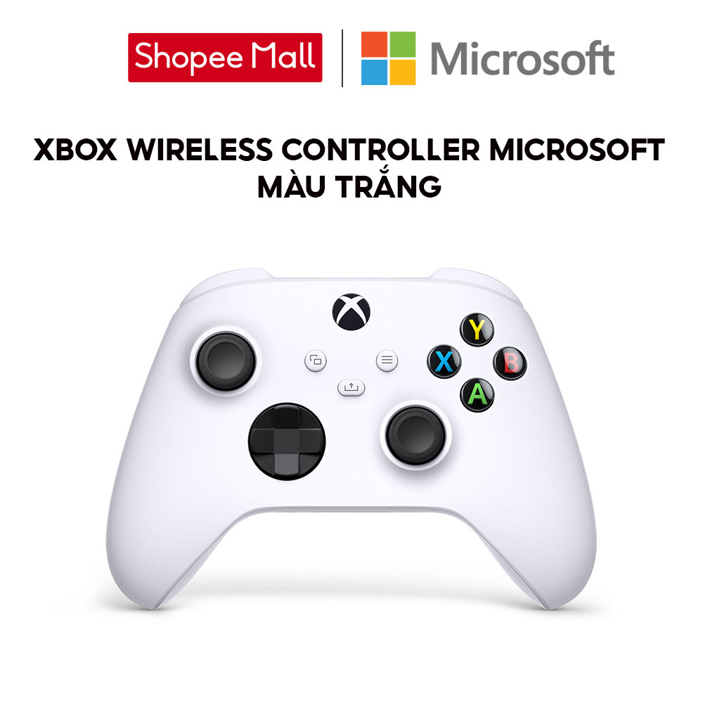 Tay cầm Xbox Wireless Controller Microsoft màu trắng