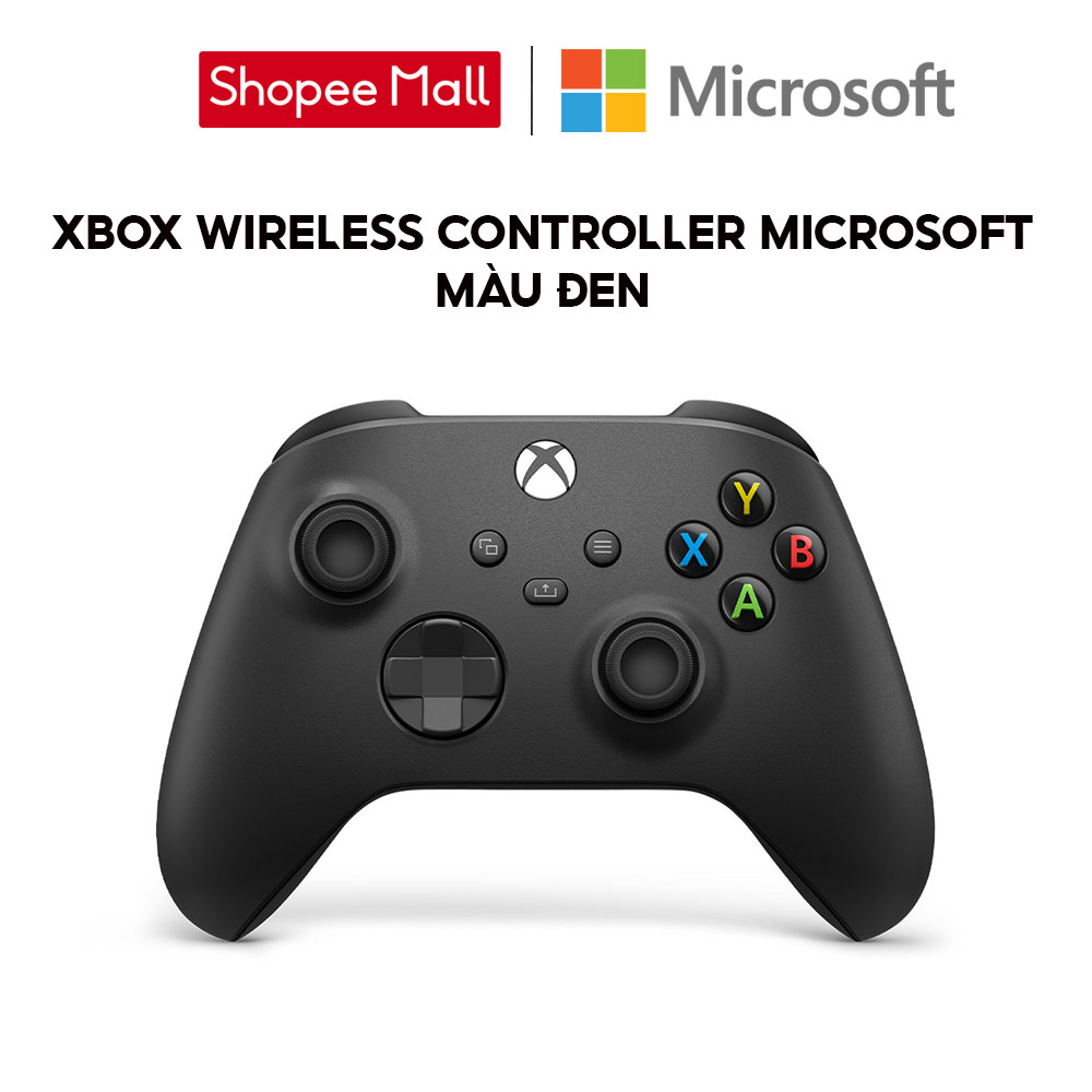 Tay cầm Xbox Wireless Controller Microsoft màu đen