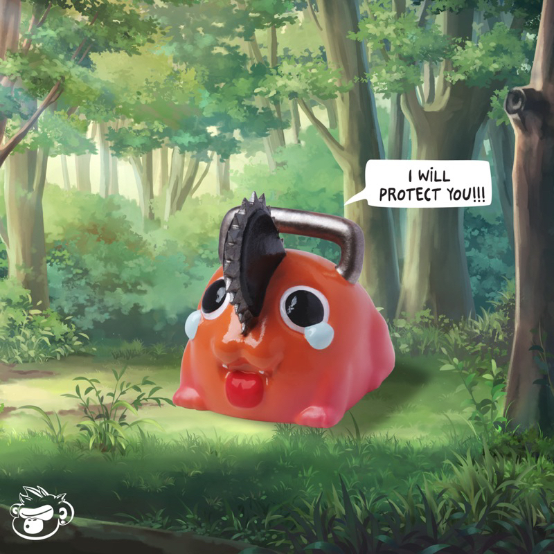 Keycap Pochita, màu origin color | keycap cho bàn phím cơ