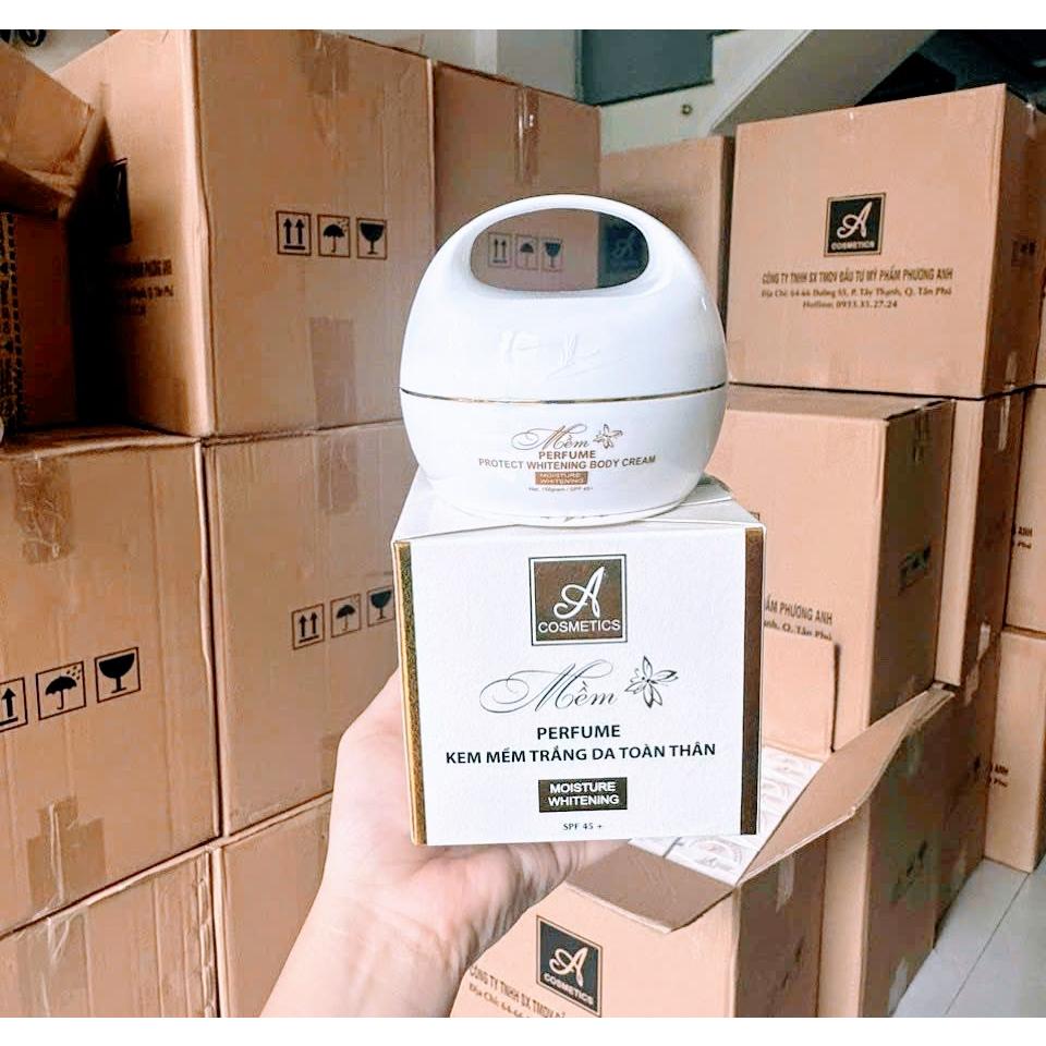 Kem Dưỡng Trắng Body Mềm Hương Nước Hoa Mẫu Mới Chính Hãng Acosmetics