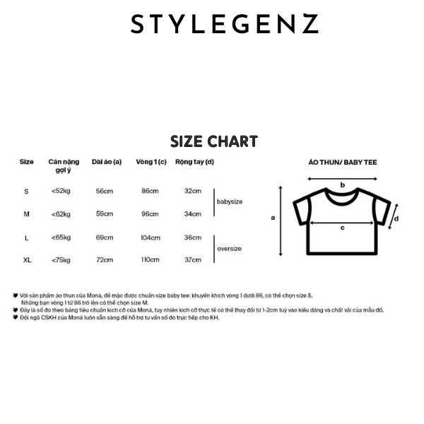 Áo thun baby tee in hoa Moná Fleur Trắng - StyleGenZ