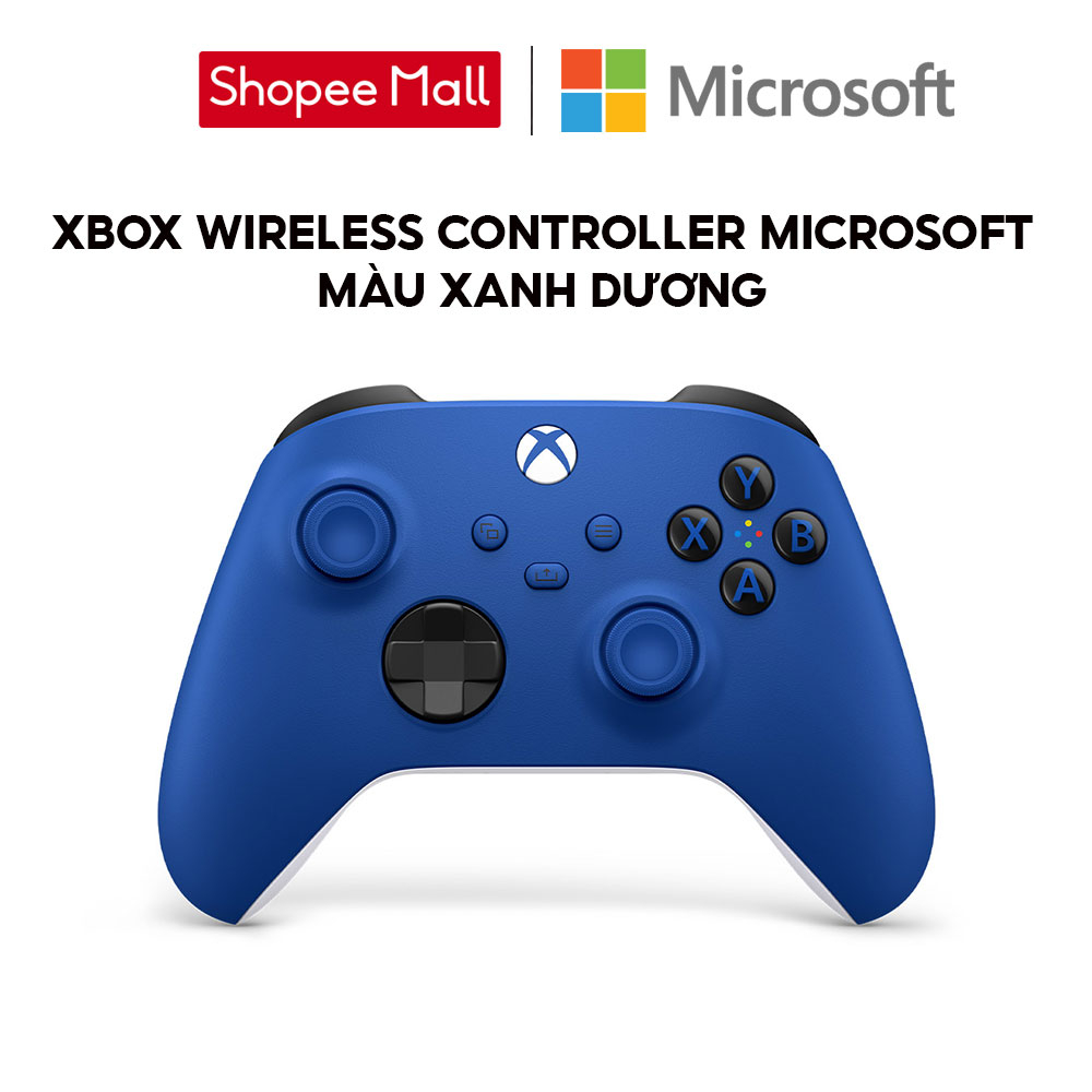 Tay cầm Xbox Wireless Controller Microsoft màu xanh dương