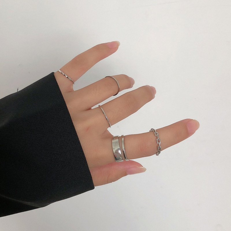 Set 7 Nhẫn Đeo Tay Phong Cách Retro Thời Trang Cho Nữ N17