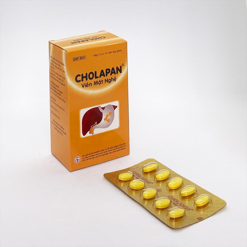 Cholapan Viên Mật Nghệ. Hộp 50 viên.