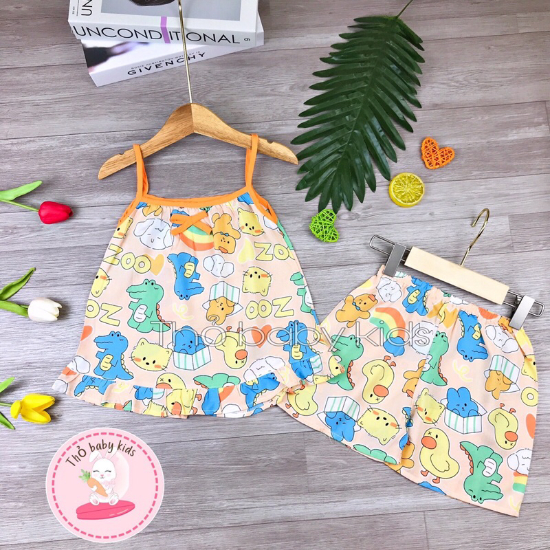 Đồ lanh/tole bé gái, đồ bộ trẻ em thỏ baby kids