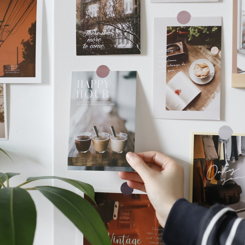 Postcard Set 30 Tấm Trang Trí Decor Tường, Đạo Cụ Chụp Ảnh Aesthetic