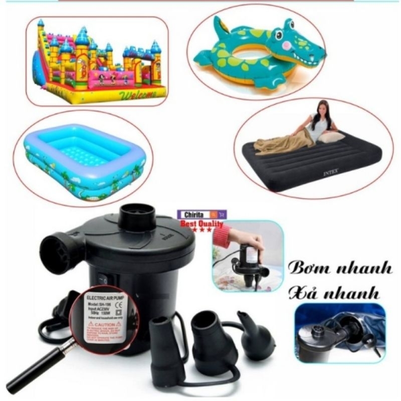 Máy Bơm Hút hoặc Thổi Bụi 2 Chiều Wenbo ( không hộp )