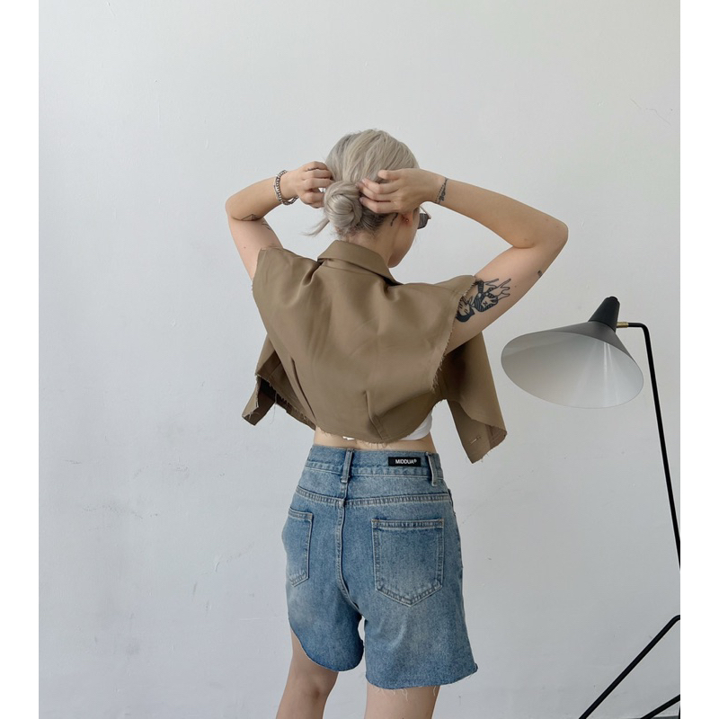 SJ015 Short Jean Biker