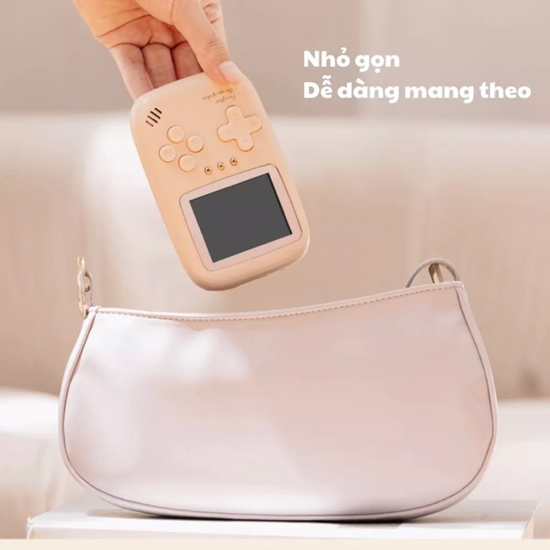 MÁY CHƠI GAME 500in1 KIÊM SẠC DỰ PHÒNG 10.000mAh dễ thương-Đồ Tiêu Dùng