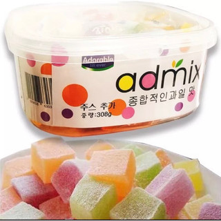 Hộp 308g kẹo dẻo hương trái cây admix