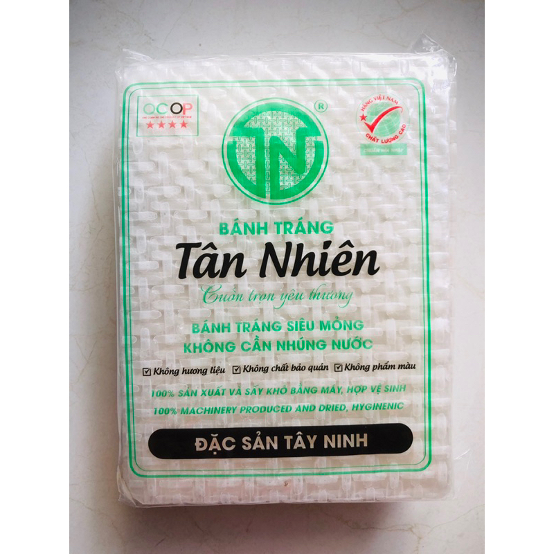 Bánh tráng Tân Nhiên siêu mỏng 470gr hàng xuất khẩu date mới