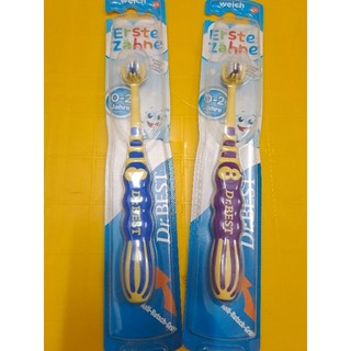 Bàn chải đánh răng trẻ em dr. best cho bé từ 0-2 tuổi
