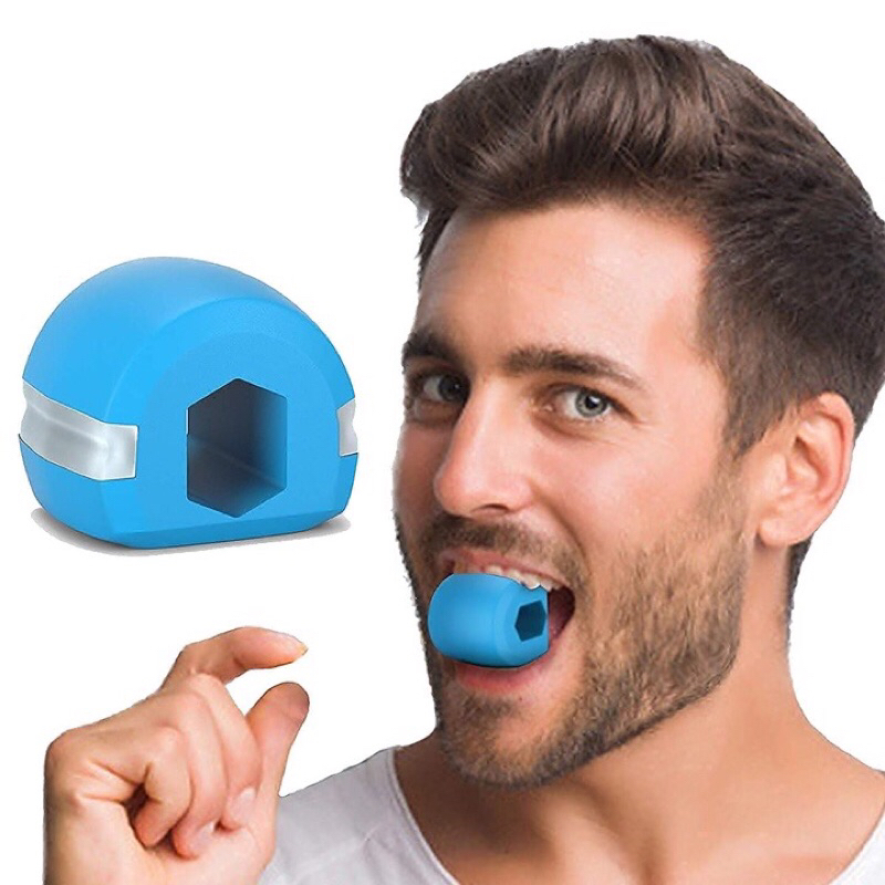 Dụng cụ làm gọn quai hàm Bóng nhai tập cơ mặt cơ hàm N3 làm từ silica gel
