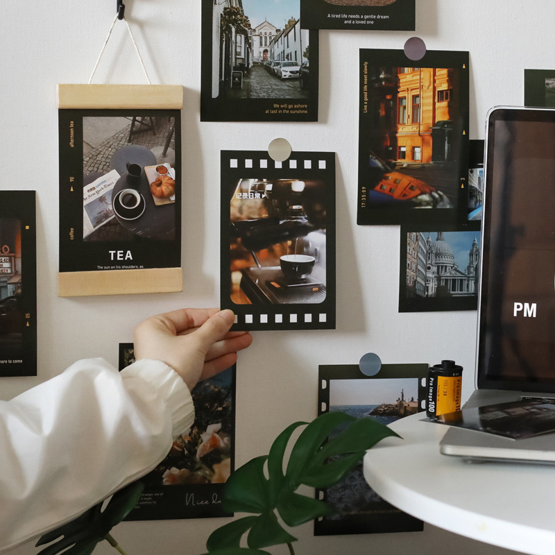 Postcard Set 30 Tấm Trang Trí Decor Tường, Đạo Cụ Chụp Ảnh Aesthetic