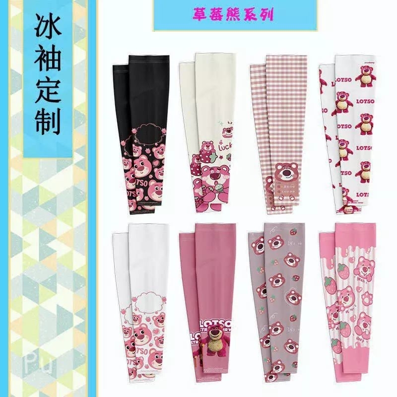 Găng Tay Chống Nắng Gấu Dâu