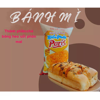 COMBO 5 CÁI BÁNH MÌ TƯƠI CHÀ BÔNG SỐT PHÔ MAI CAO LỢI HƯNG HSD:9-12 Ngày