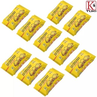 THÙNG KHĂN ƯỚT CON VỊT VÀNG ( 1 thùng 10 GÓI ) , 80 TỜ