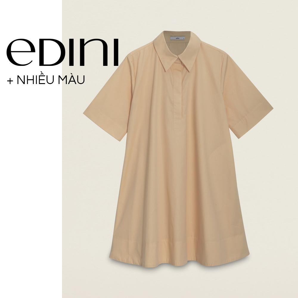 Đầm Sơ Mi Dáng Ngắn - EDINI - D1516