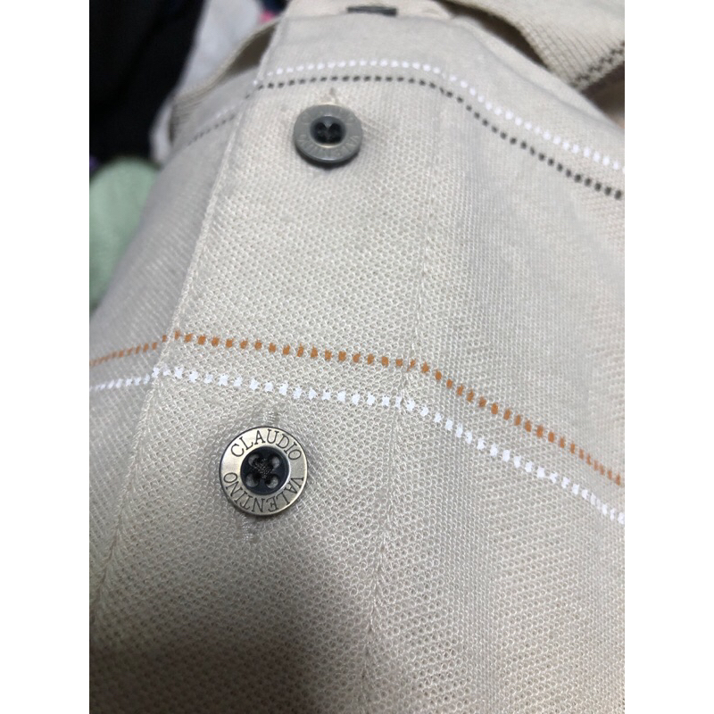 M177.Áo thun nam hiệu Claudio Valentino szM- 2hand