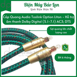 Dây Quang Optical, Cáp Quang Audio Âm Thanh LITON