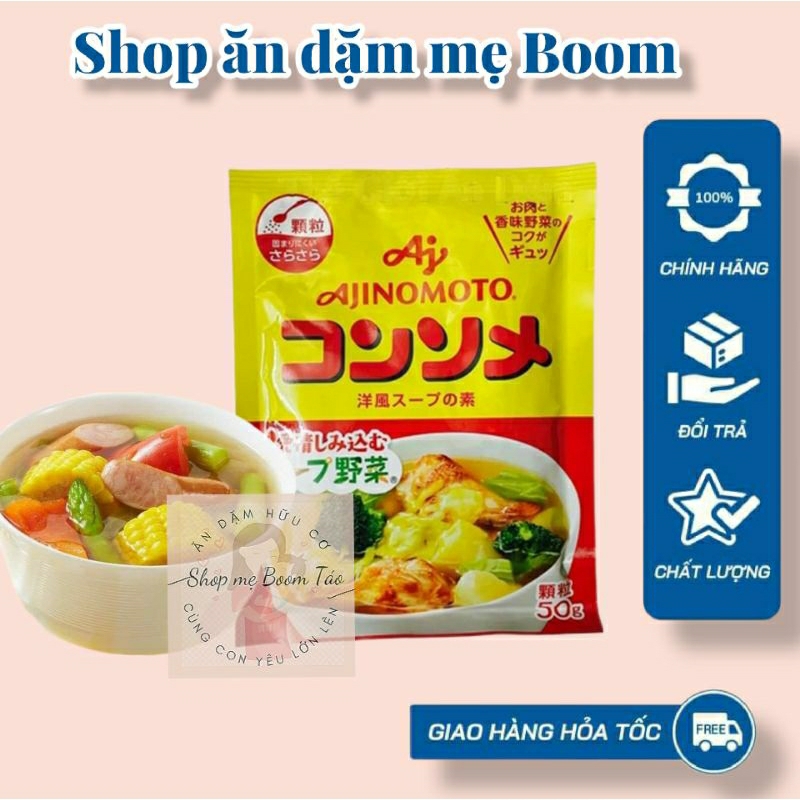 Hạt nêm rau củ Ajinomoto của Nhật 50gr