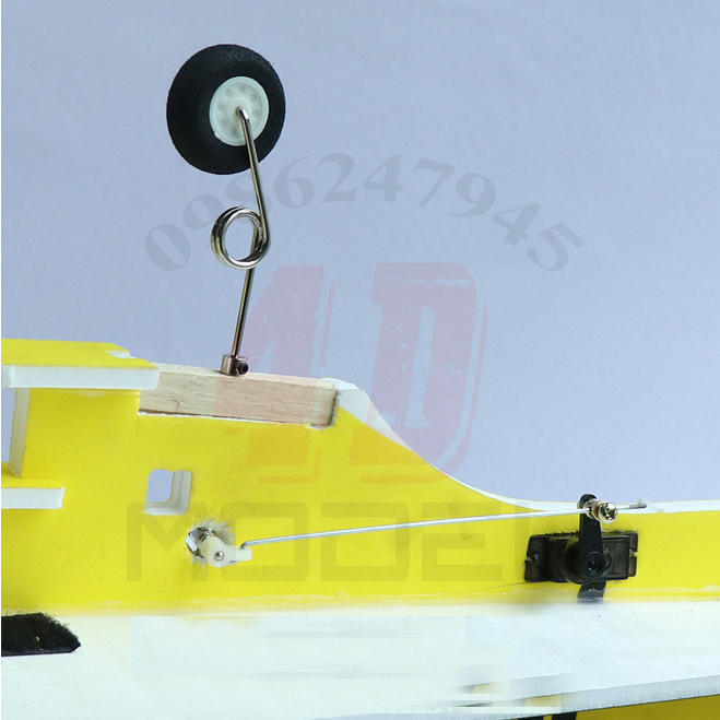 Bộ càng đáp gỗ dùng cho máy bay rc Su27, F22 & các loại mô hình Flat, Scale