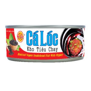 Cá lóc kho tiêu chay âu lạc 140g