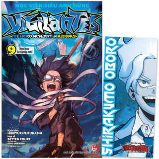 Sách học viện siêu anh hùng vigilantes - my hero academia illegals - tập 1,2,7,8,9 - tặng kèm bookmark