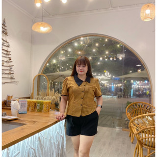 Áo kiểu Bigsize 60-90kg cổ lệch