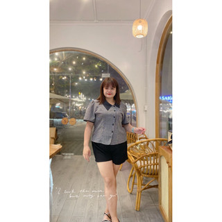 Áo kiểu Bigsize 60-90kg cổ lệch