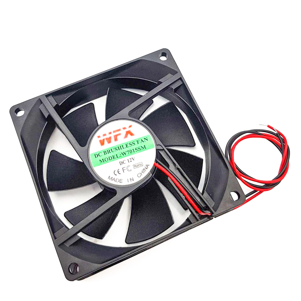 Quạt Tản Nhiệt 12V 4x4, 6x6, 8x8, 12x12CM, Quạt làm mát 12V đủ loại hàng chính hãng