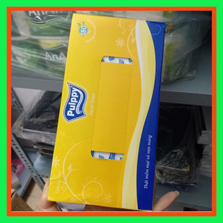 Khăn pulppy hộp 180 tờ