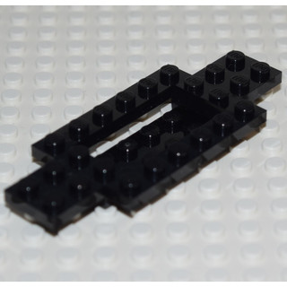 [1 Cái] LEGO Khung Gầm Xe Ô tô  4 x 10 x 2/3 Với Tâm Lõm 4 x 2 Màu Đen ID 4656764 30029