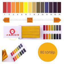 10 xấp Quỳ Tím Thử Nước Ối, Đo Độ PH [Gói 80 Miếng]
