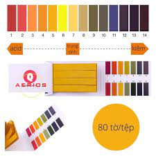 Giấy quỳ tím thử nước ối, đo độ ph