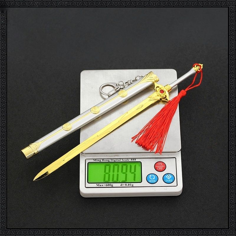 Móc Khóa Tru Tiên Kiếm Thanh Vân Môn 22cm.