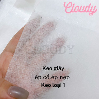 Mếch giấy ép nẹp ép cổ ủi quần áo