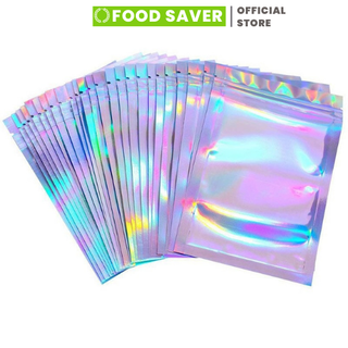 Túi zip hologram màu sắc,túi zip mini đủ size đựng thực phẩm phụ kiện đa năng tiện dụng