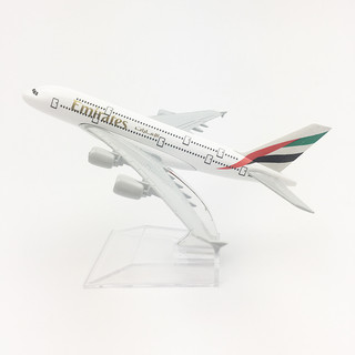 Mô hình máy bay Emirates 16cm(Mô hình máy bay+ đế trưng bày)
