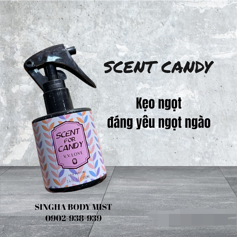 Xịt thơm tóc Vv Love