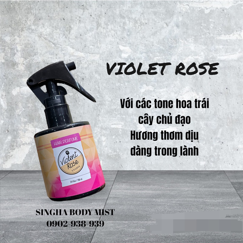 Xịt thơm tóc Vv Love