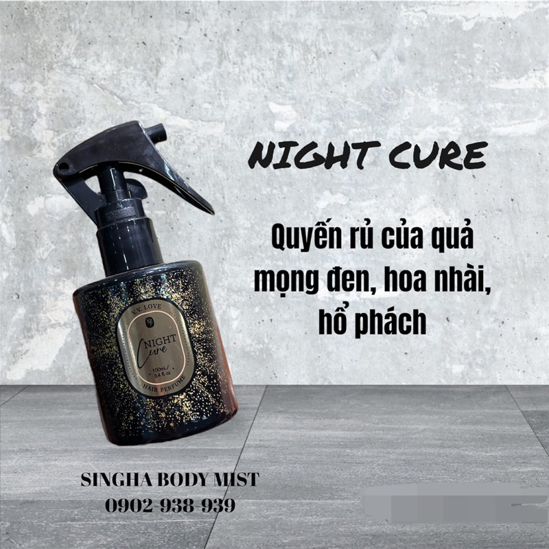 Xịt thơm tóc Vv Love