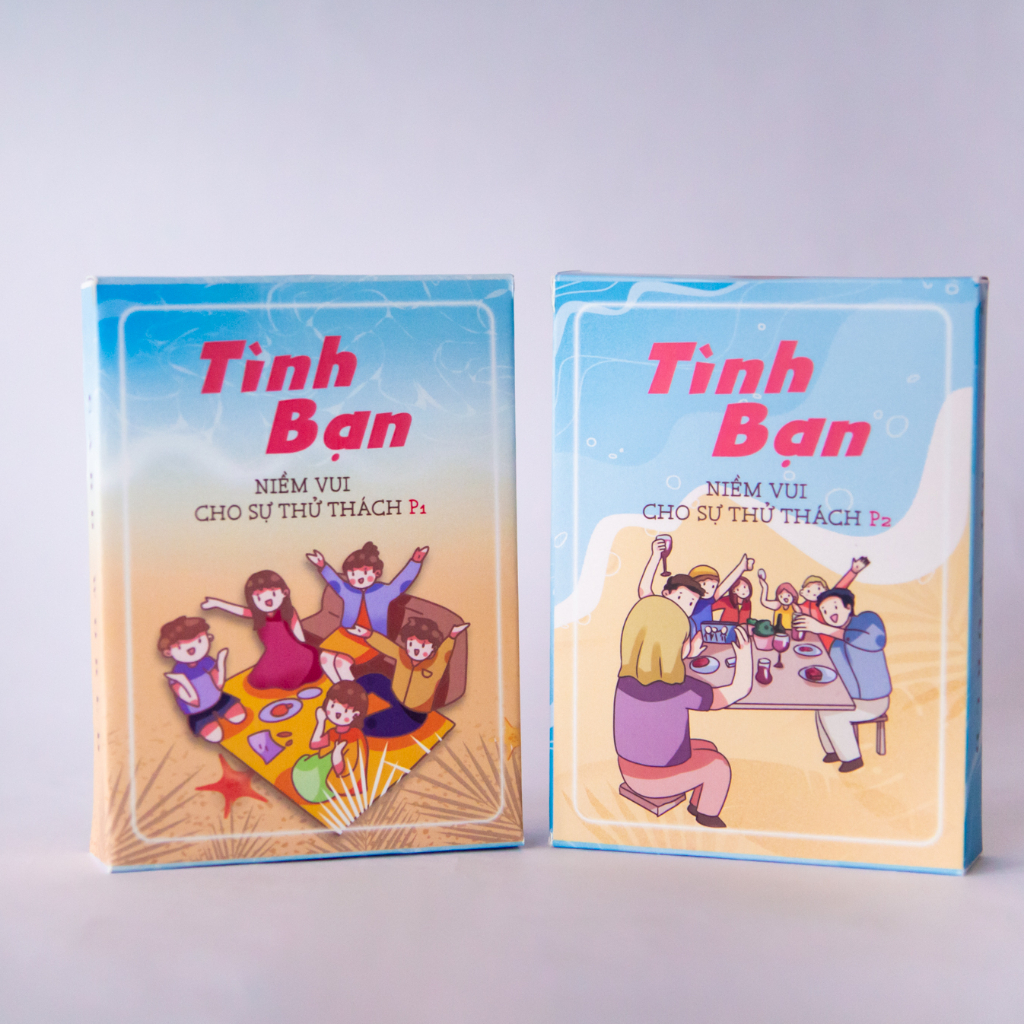 Combo 6 bộ bài sản phẩm Tình Yêu - Tình Bạn vui chơi cùng bạn bè
