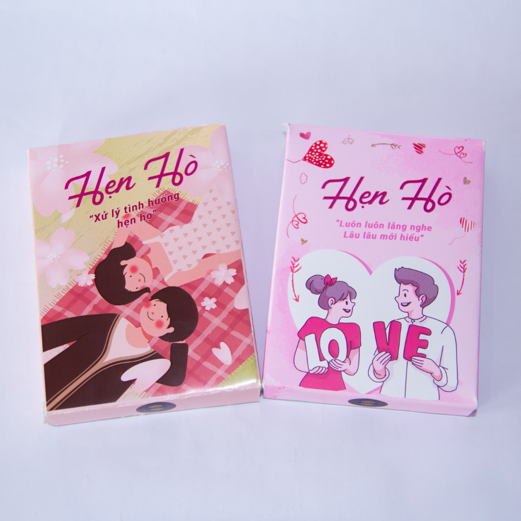 Combo 6 bộ bài sản phẩm Tình Yêu - Tình Bạn vui chơi cùng bạn bè