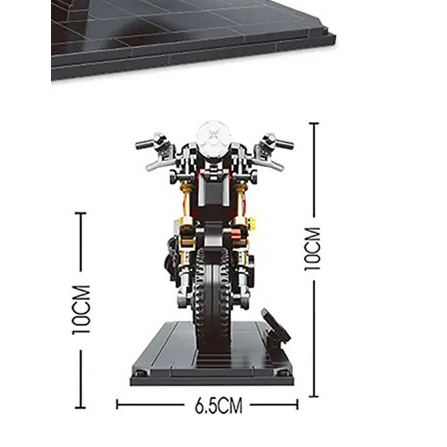 Bộ lắp ráp xếp hình xe mô tô PKL ducatti Diavel 1000cc